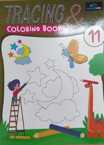 Tracing and Coloring Book - 11